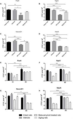 Differential Roles of Environmental Enrichment in Alzheimer’s Type of Neurodegeneration and Physiological Aging
